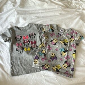 DISNEY MINNIE MOUSE GRAPHIC TSHIRT BUNDLE SIZE 5/5T